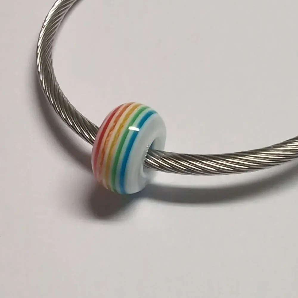 Rainbow Charm for Pandora Style‎ Bracelet